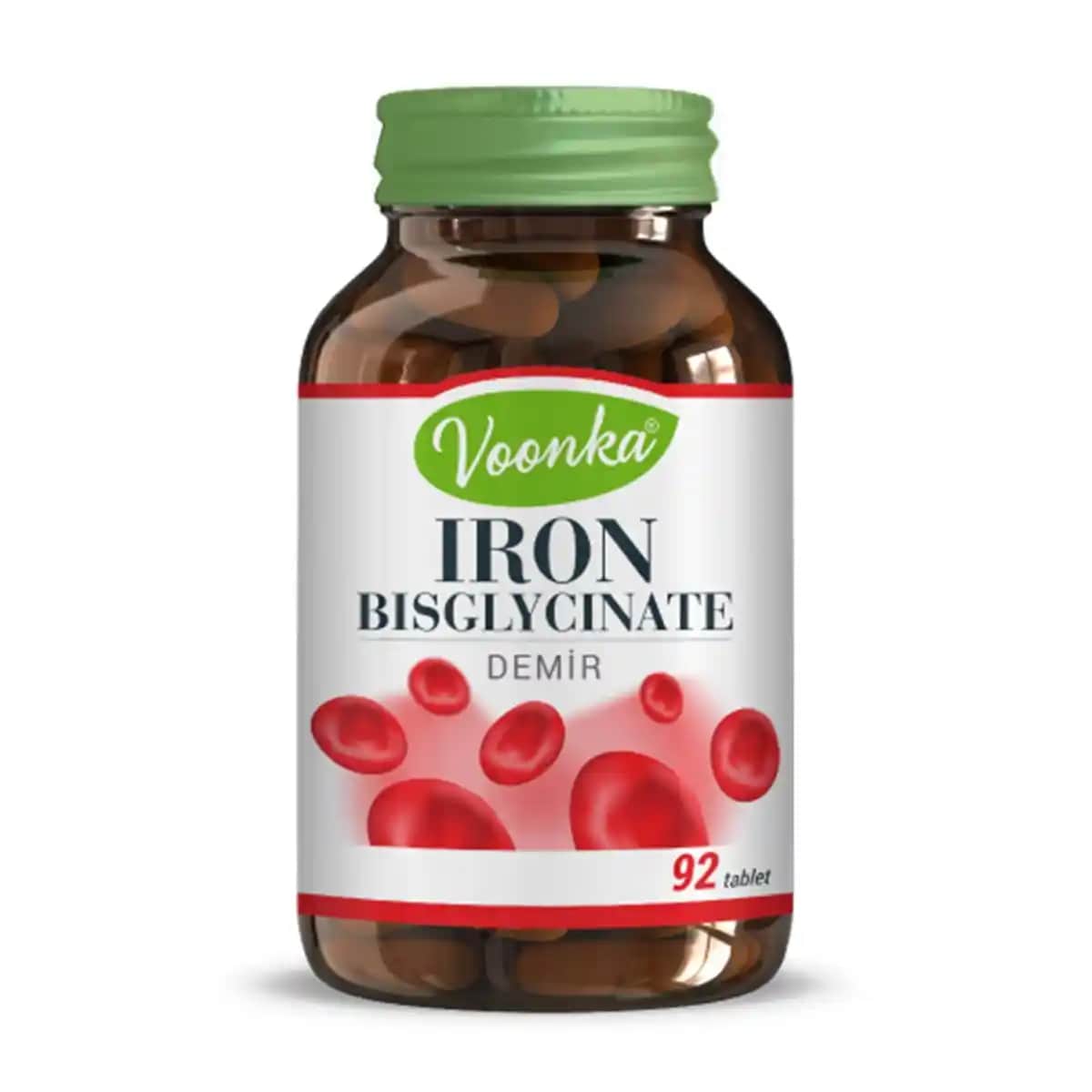 Voonka Iron Bisglycinate Demir Takviyesi ile Sağlıklı Kan Dolaşımı ve Enerji Artışı