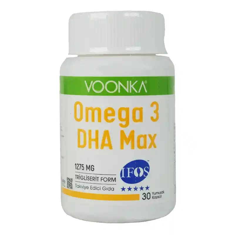 Voonka Omega 3 DHA Max: Sağlık ve Güzellik İçin Yüksek Kaliteli Takviye
