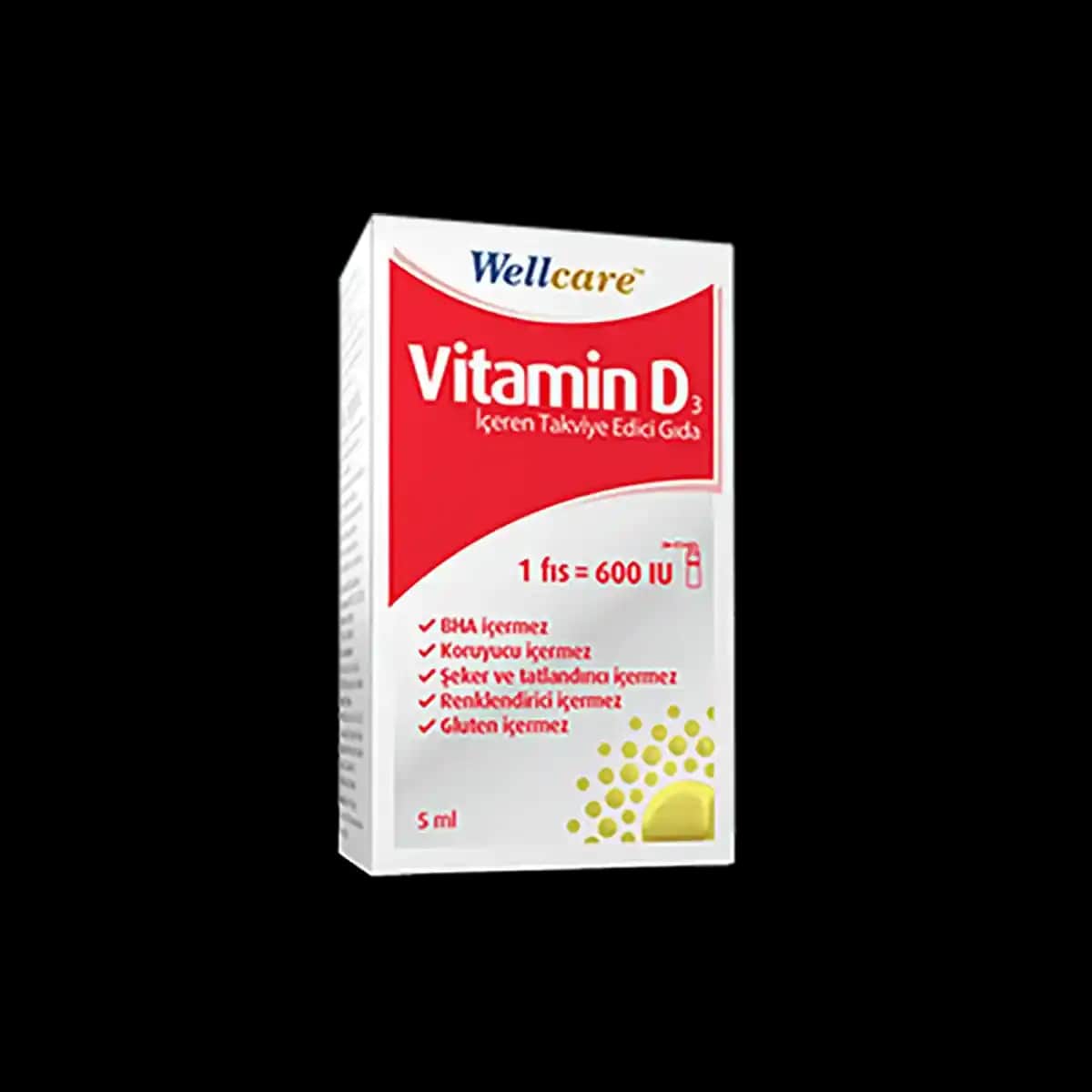 Wellcare Vitamin D3 600 IU ile Kemik ve Bağışıklık Sağlığını Destekleyin