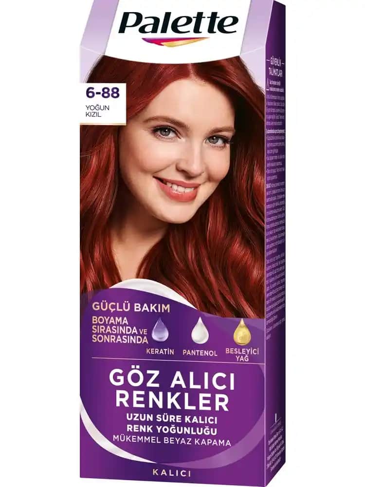 Yoğun Kızıl Saç Boyasıyla Çarpıcı ve Kalıcı Bir Görünüm Yaratın