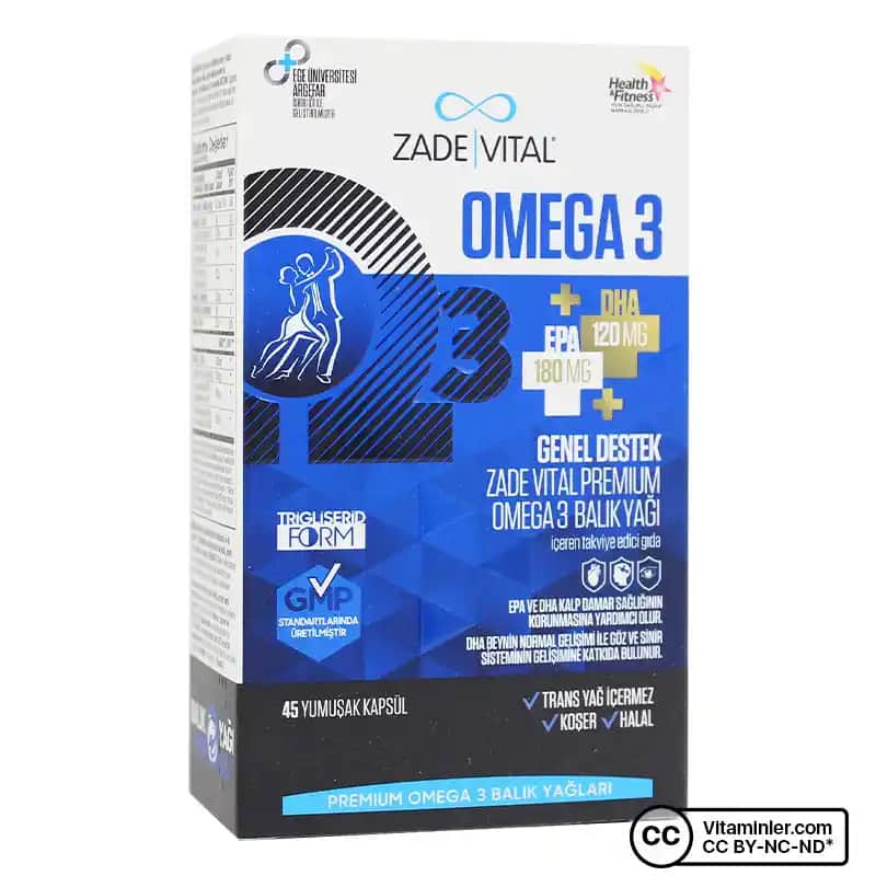Zade Vital Omega 3 Ürünleri ile Kaliteli ve Güvenilir Sağlık Takviyeleri