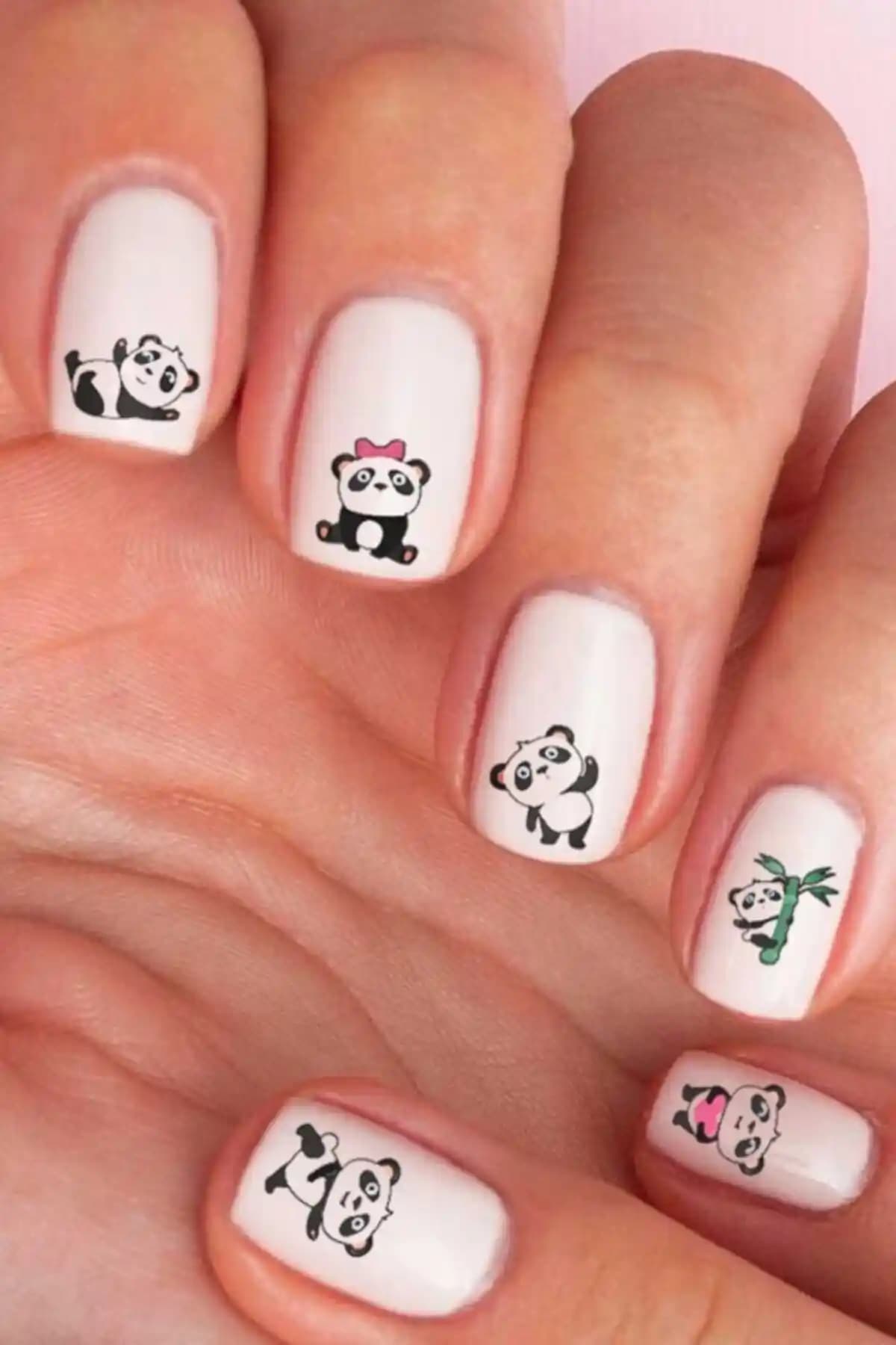 Artikel Panda Tırnak Dövmesi ile Kolay ve Canlı Nail Art Tasarımları