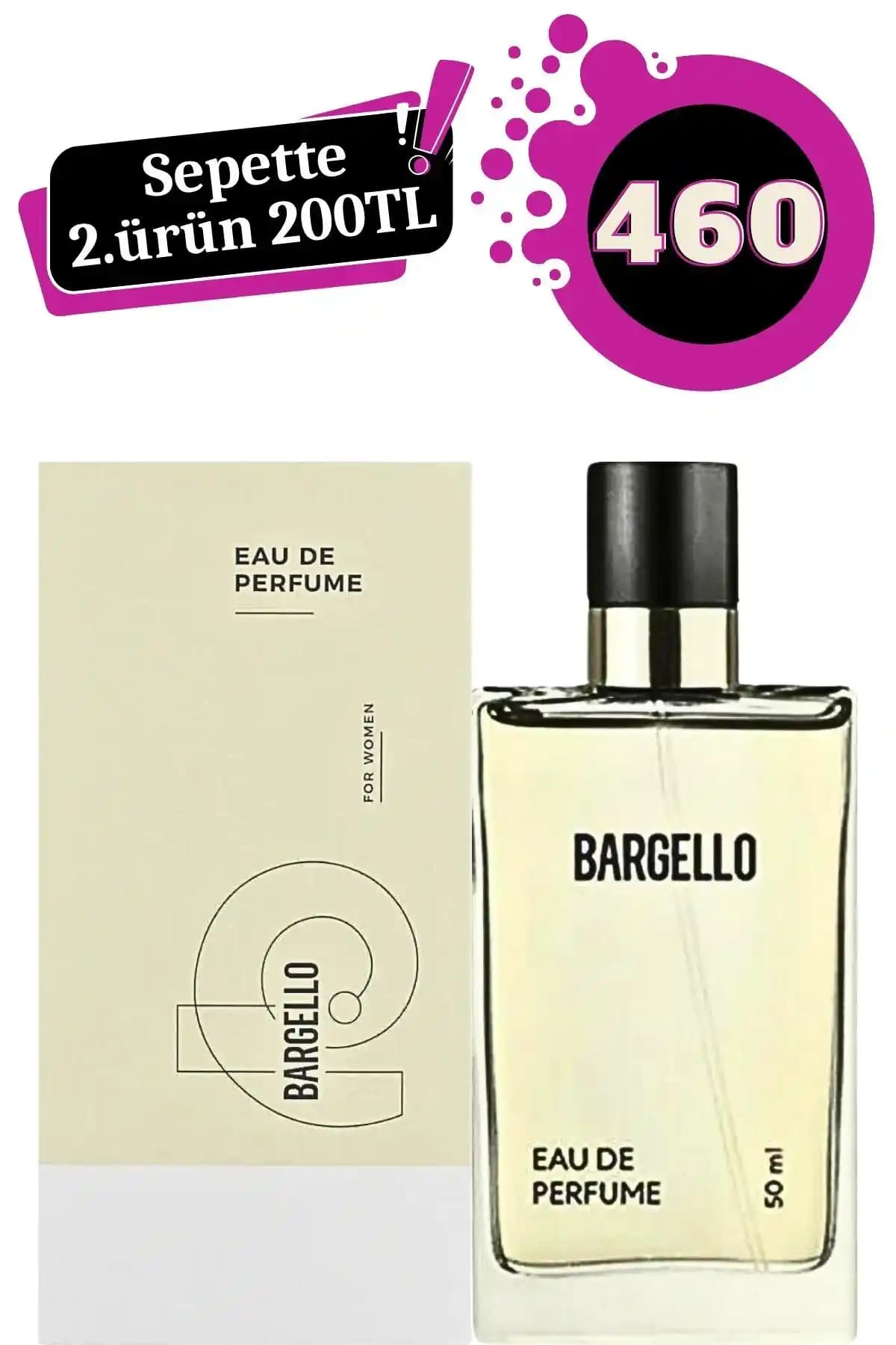 Bargello 460 Kadın Parfüm 50 ml - Zarif ve Kalıcı Çiçeksi Eau de Parfum
