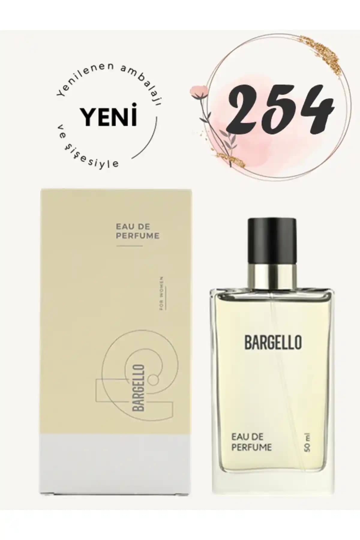 Bargello Kadın Parfüm 254 Edp Floral 50 ml: Odunsu ve Çiçeksi Dengede Kalıcı Koku