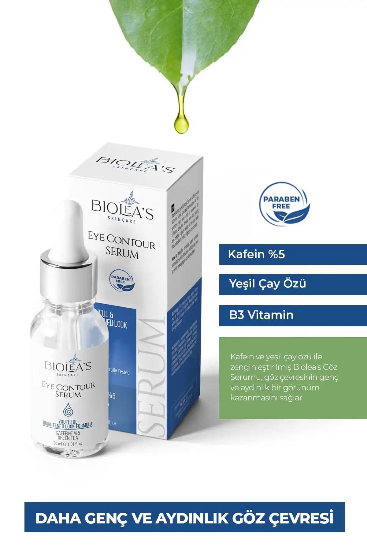 Biolea's Skincare Göz Altı Torbaları ve Kırışıklık Karşıtı Serum - Etkili Bakım