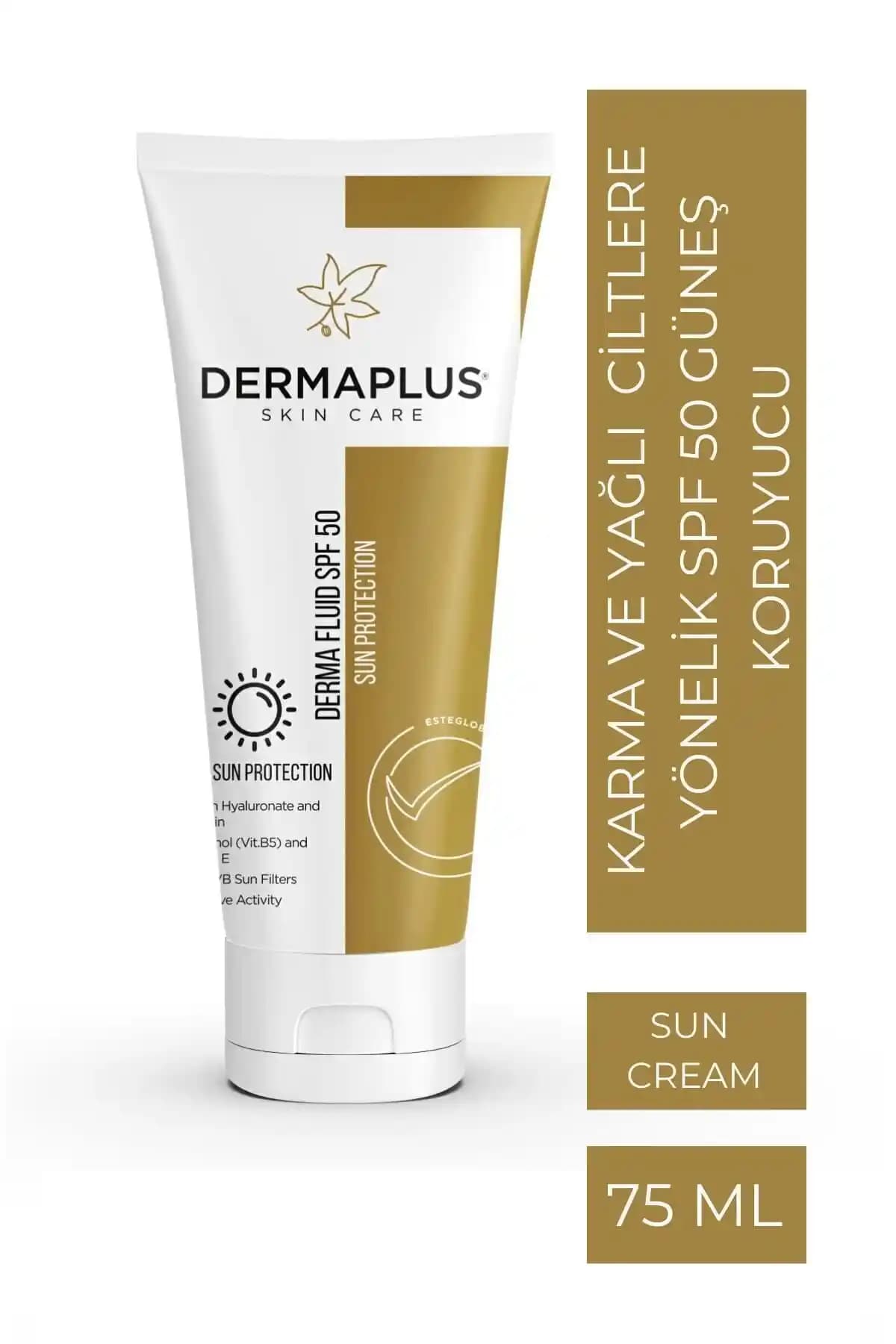 Dermaplus Md Derma Fluid SPF 50: Karma ve Yağlı Ciltler İçin Su Bazlı Güneş Koruyucu