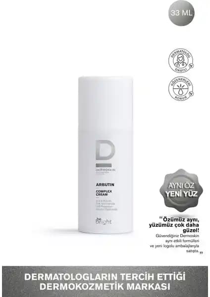Dermoskin Arbutin İçeren Krem: Karma Ciltler İçin Ton Eşitleyici ve Leke Karşıtı Bakım