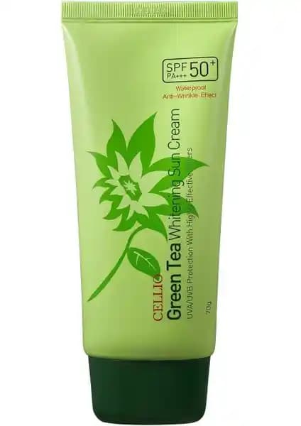 Dr. Cellio Green Tea SPF50+ Yatıştırıcı Leke Karşıtı Güneş Koruyucu Krem 70 ml