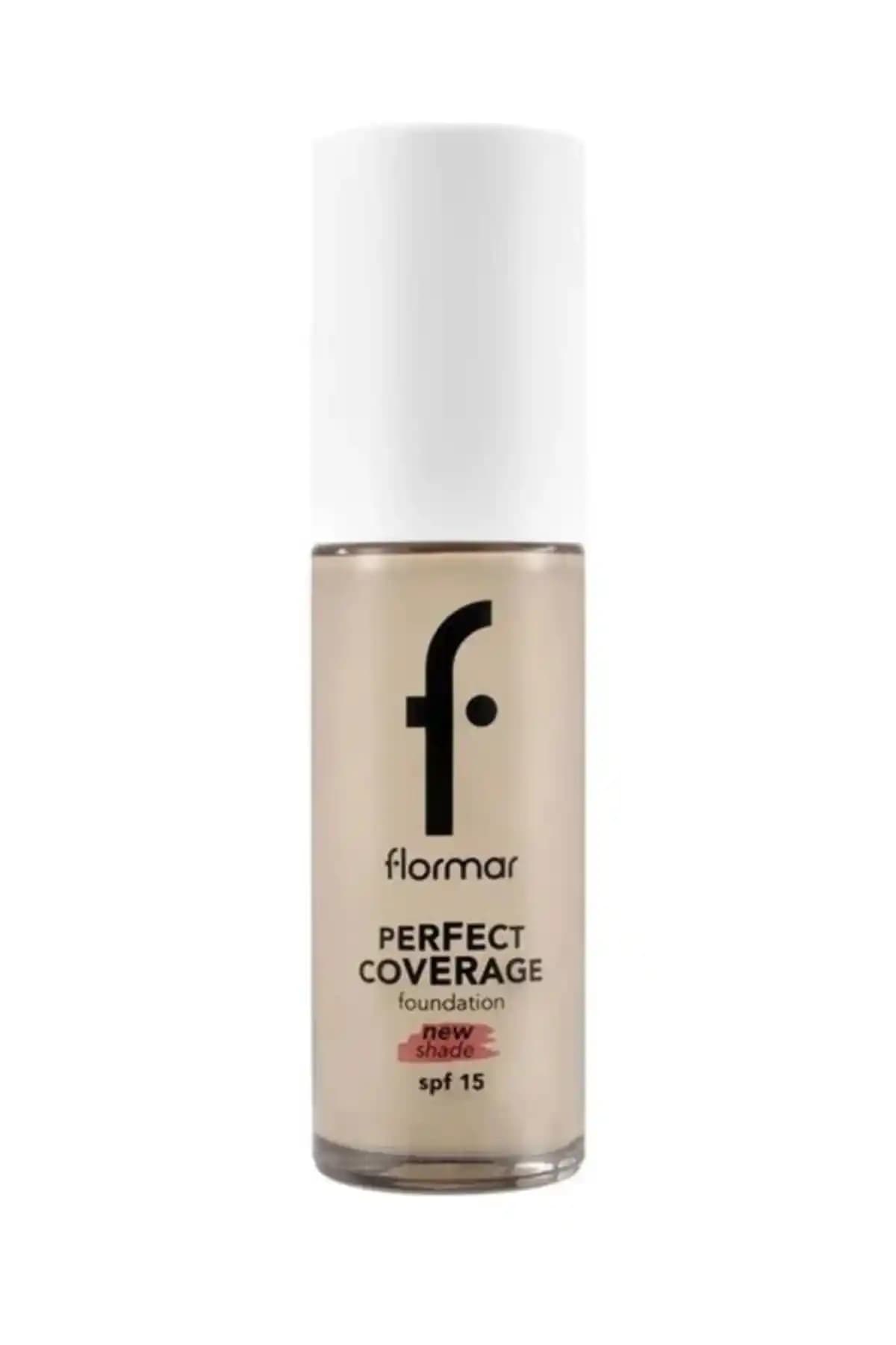 Flormar Perfect Coverage Fondöten 130 LIGHT BEIGE: Yüksek Kapatıcılık ve Doğal Parlaklık