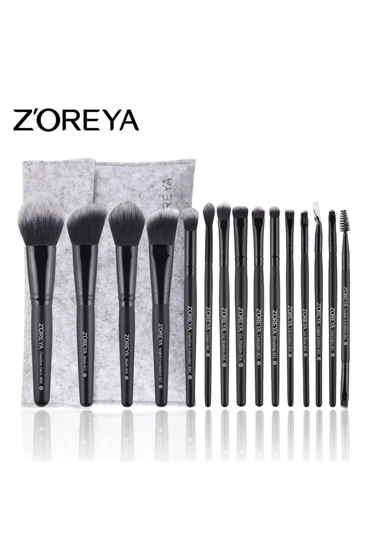 Genel Markalar 15 Parça Pro Makyaj Fırça Seti ile Profesyonel Makyaj Deneyimi