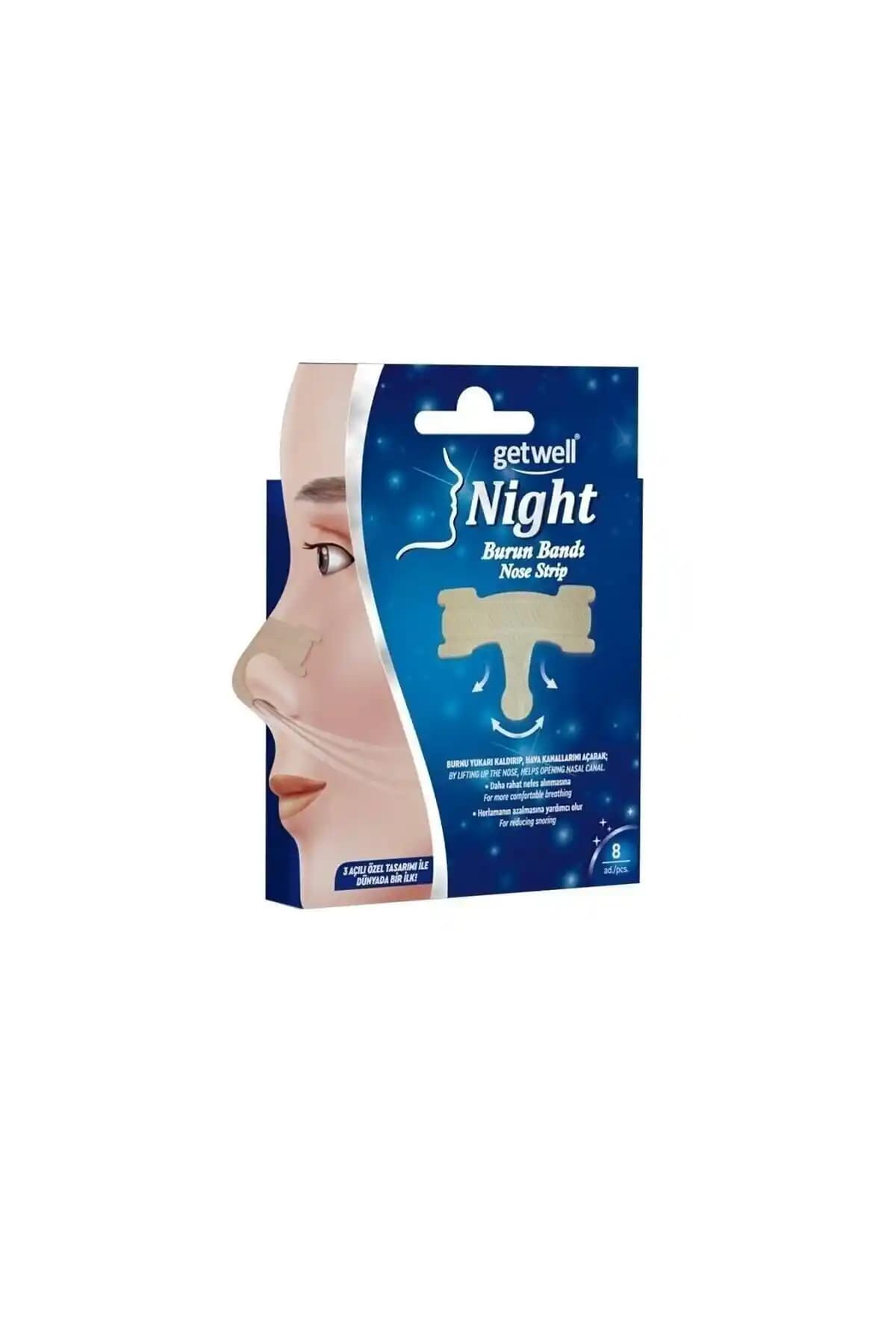 Getwell Neutrogena 8'li Burun Bandı ile Nefes Almayı Kolaylaştıran Etkili Çözüm