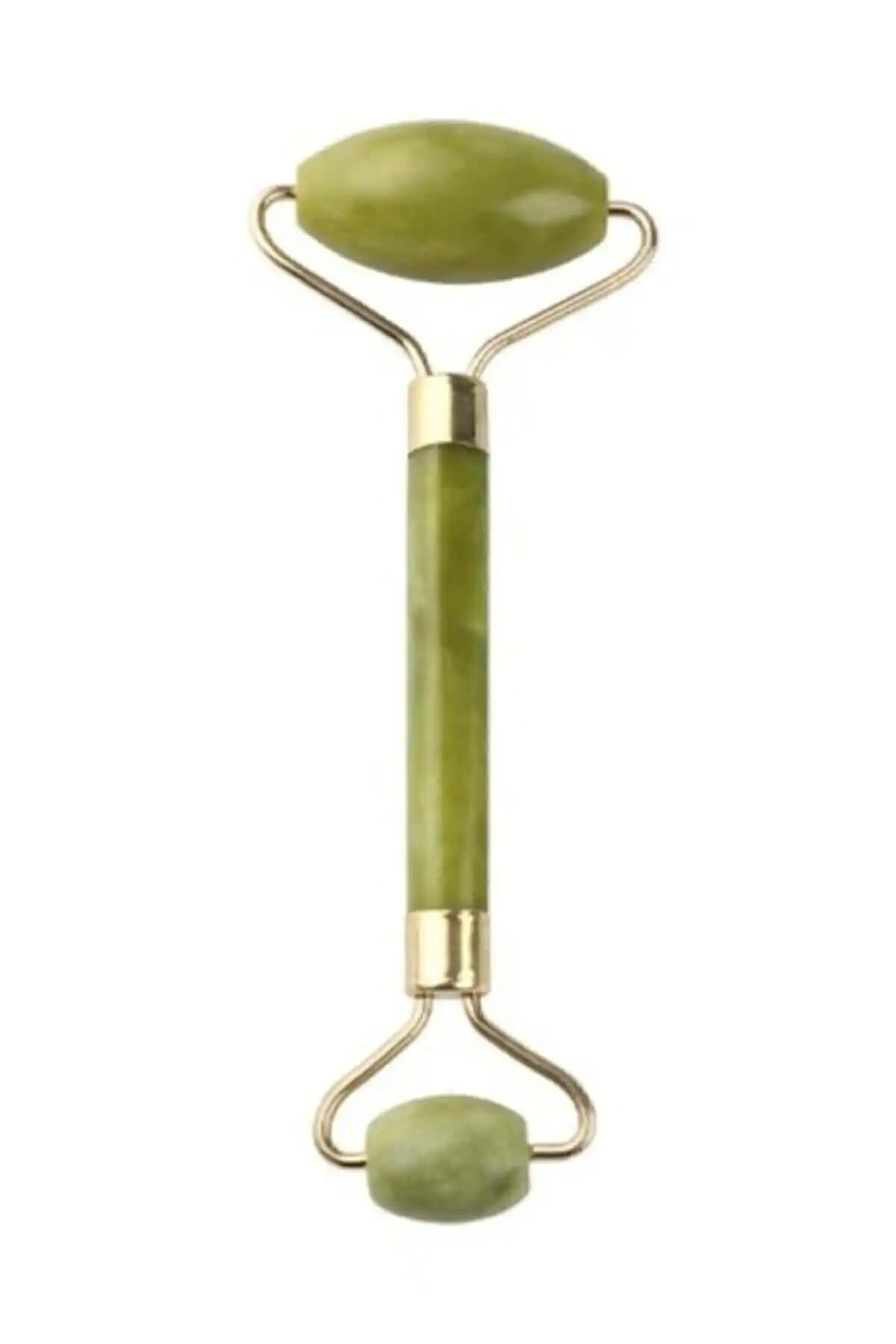 JADE Roler 2'li Yeşim Taşı Yüz Masaj Aleti ile Doğal ve Etkili Cilt Bakımı