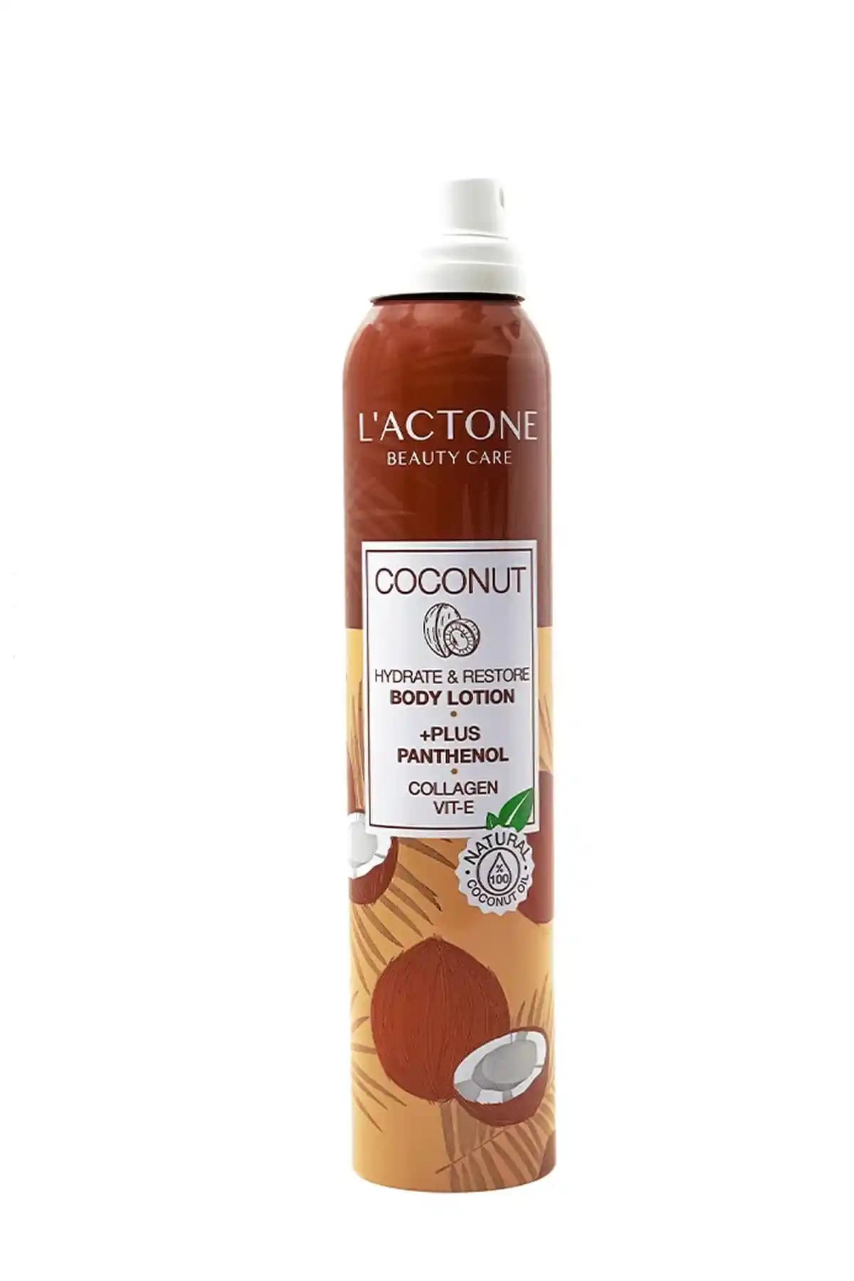 L'ACTONE Coconut Panthenol Plus Body Lotion 200 ml ile Tropikal Nem ve Derin Cilt Bakımı