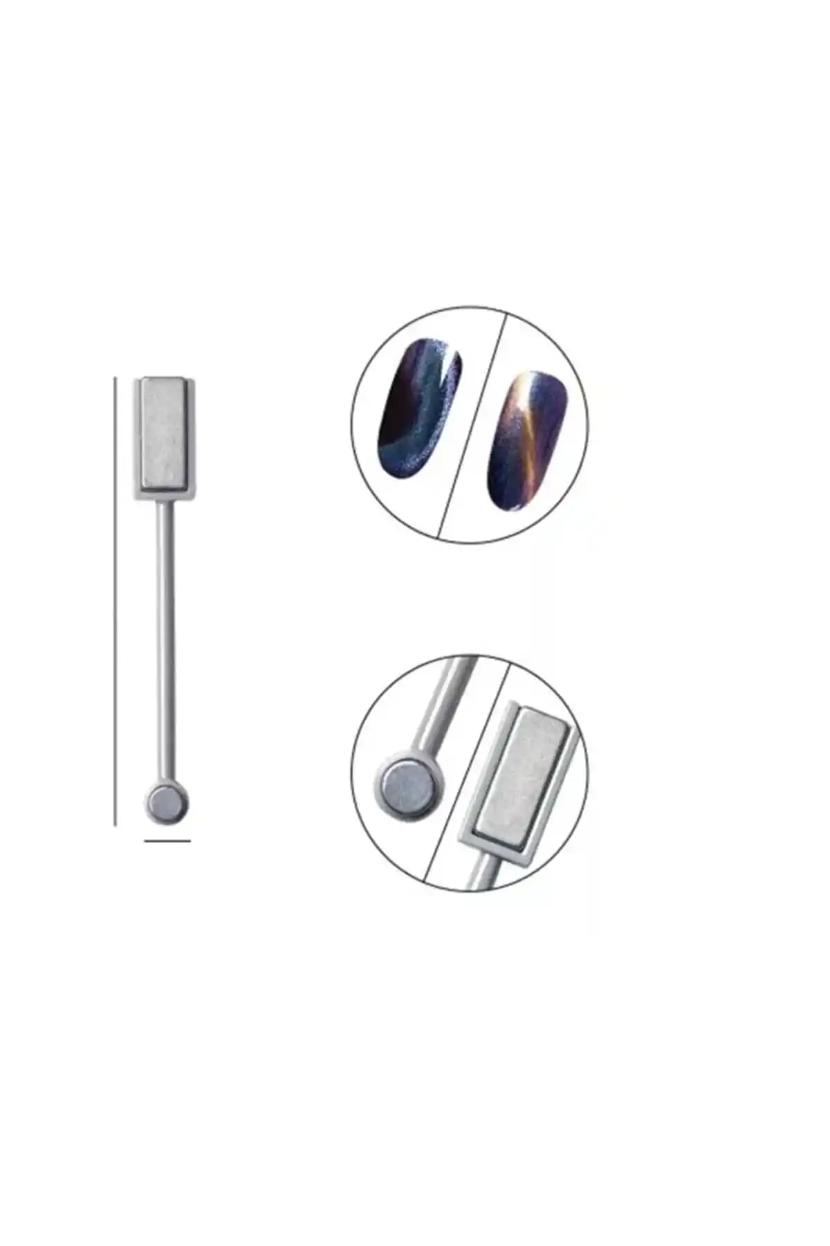 Nail Master Çift Taraflı Kedi Gözü Oje Magneti ile Yenilikçi Tırnak Tasarımları