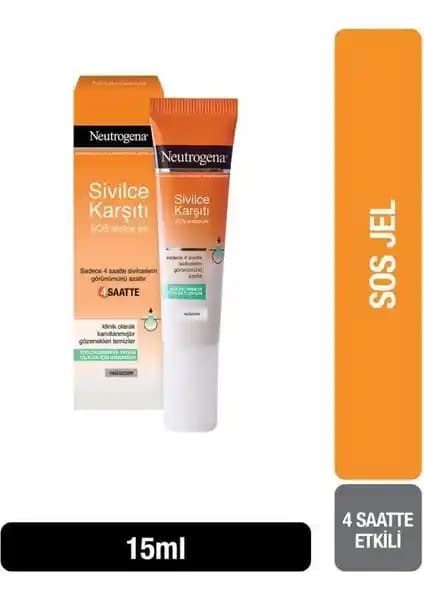 Neutrogena Sivilce Karşıtı Yüz Jeli 15 ml: Hızlı ve Etkili Sivilce Bakımı