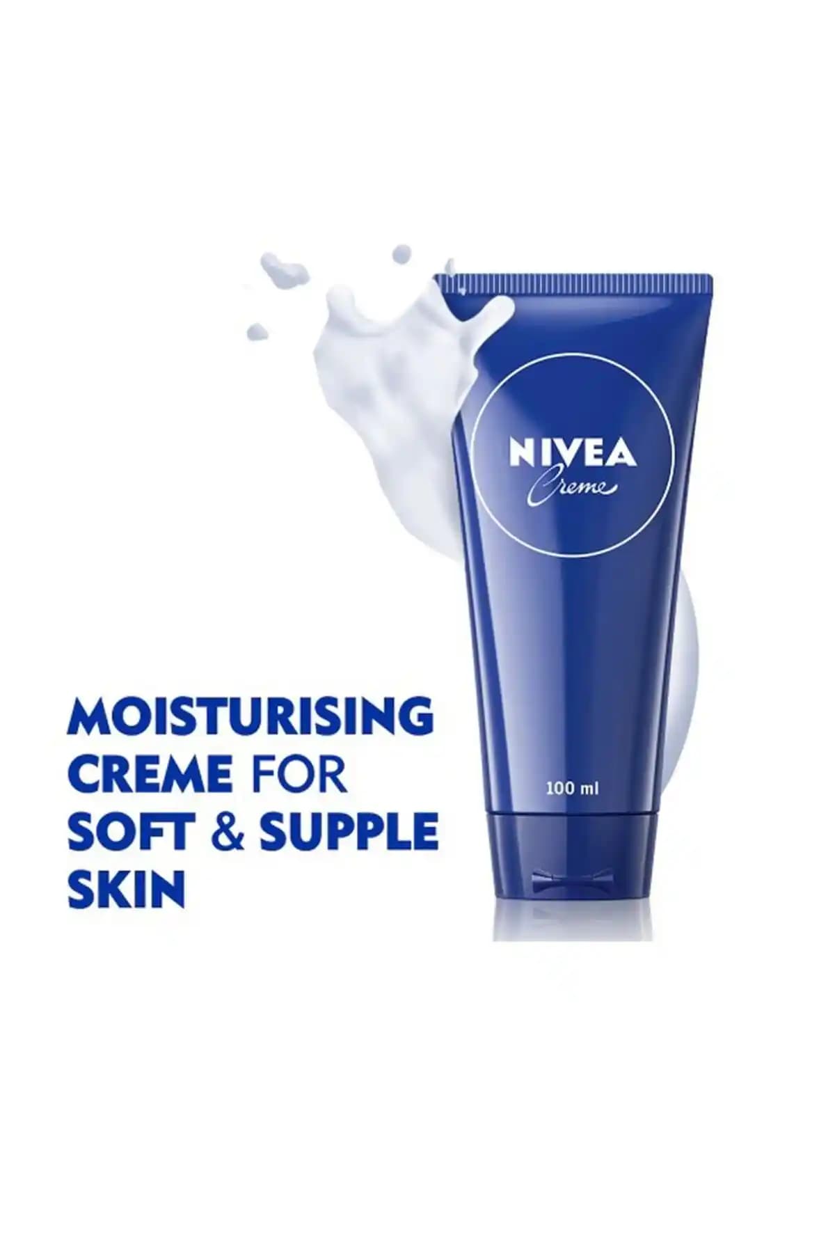 NIVEA Creme 100 ml: Derinlemesine Nemlendirme ve Pratik Cilt Bakımı İçin Güvenilir Krem