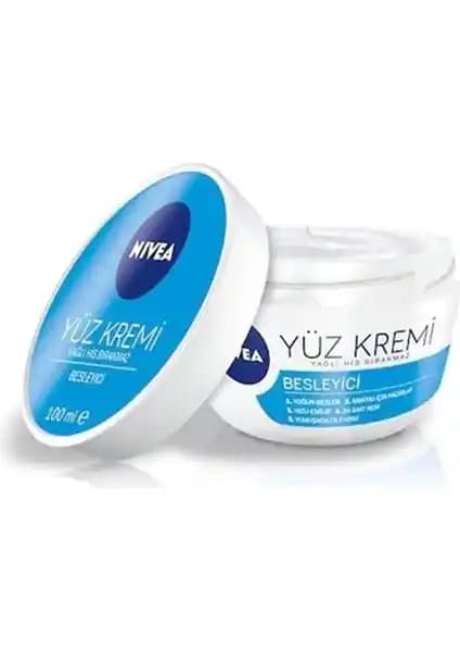 Nivea Yüz Kremi 100 ml: Normal ve Hassas Ciltler İçin 24 Saat Nemlendirme