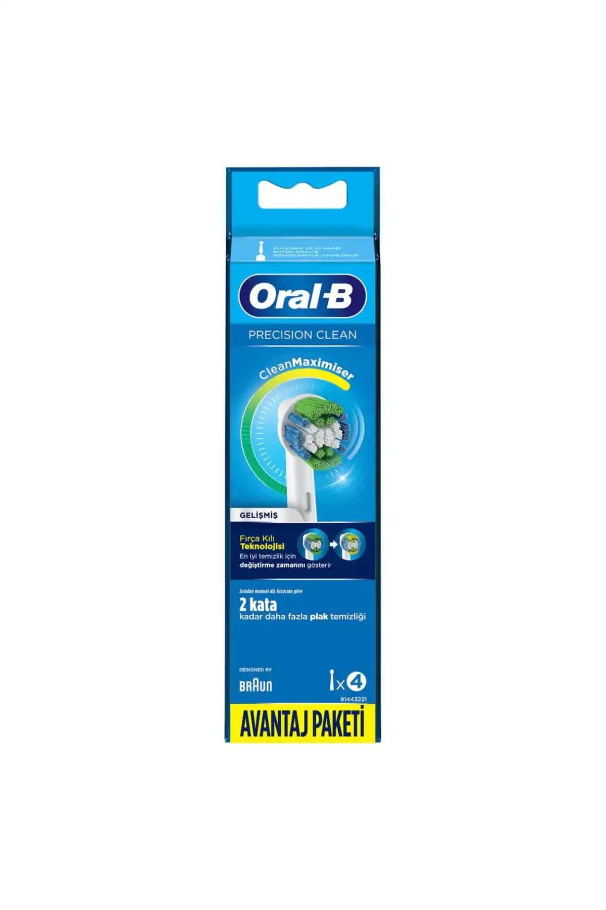 Oral-B Clean Maximiser Precision Clean 4 Lü Yedek Diş Fırçası Başlığı Özellikleri ve Kullanıcı Yorumları