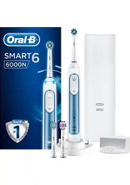 Oral-B Smart 6000 Şarj Edilebilir Diş Fırçası ile Gelişmiş Ağız Hijyeni ve Teknoloji