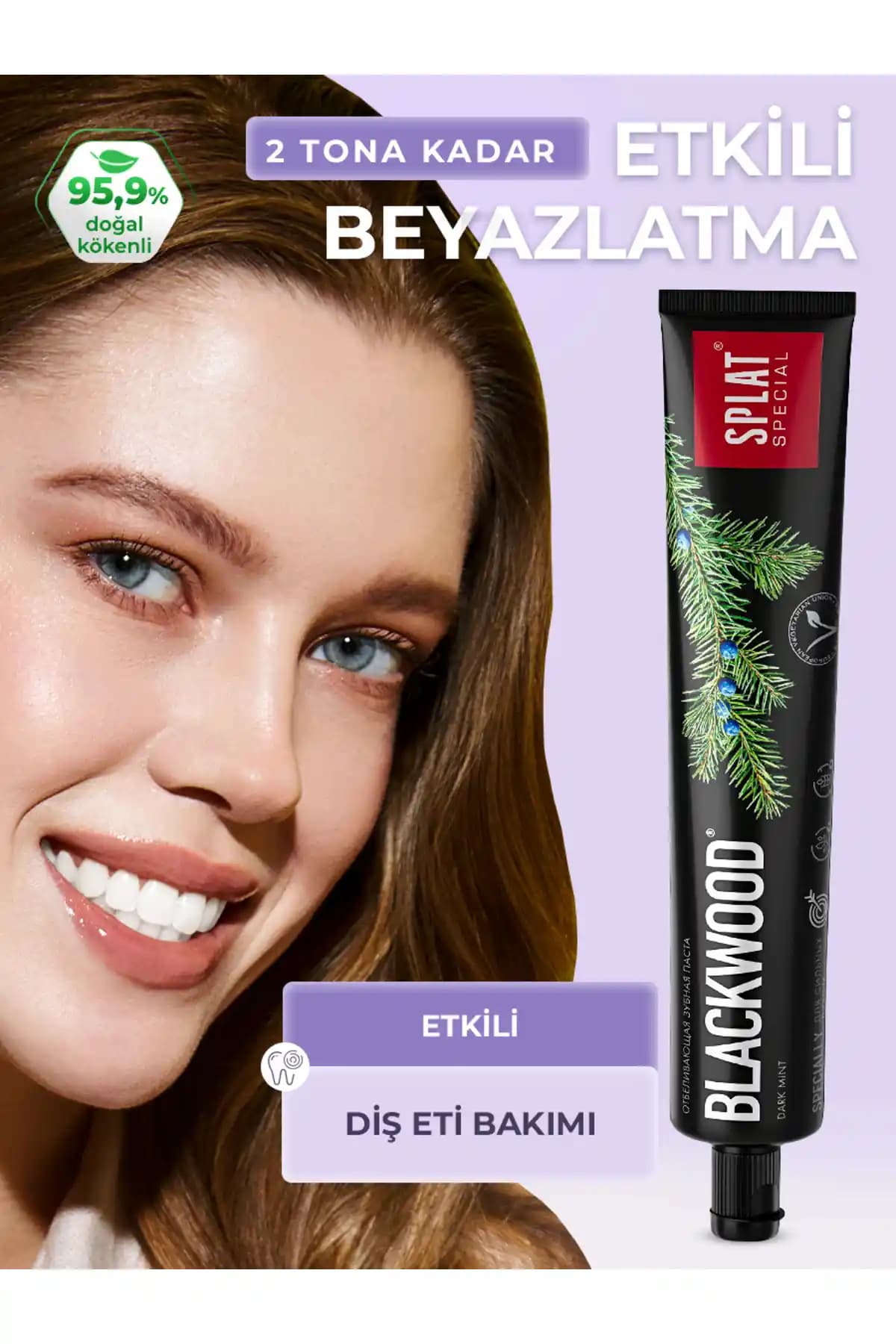 Splat Diş Macunu 4 Ton Beyaz 75 ml: Doğal ve Güvenli Beyazlatma ile Ferahlatıcı Etki