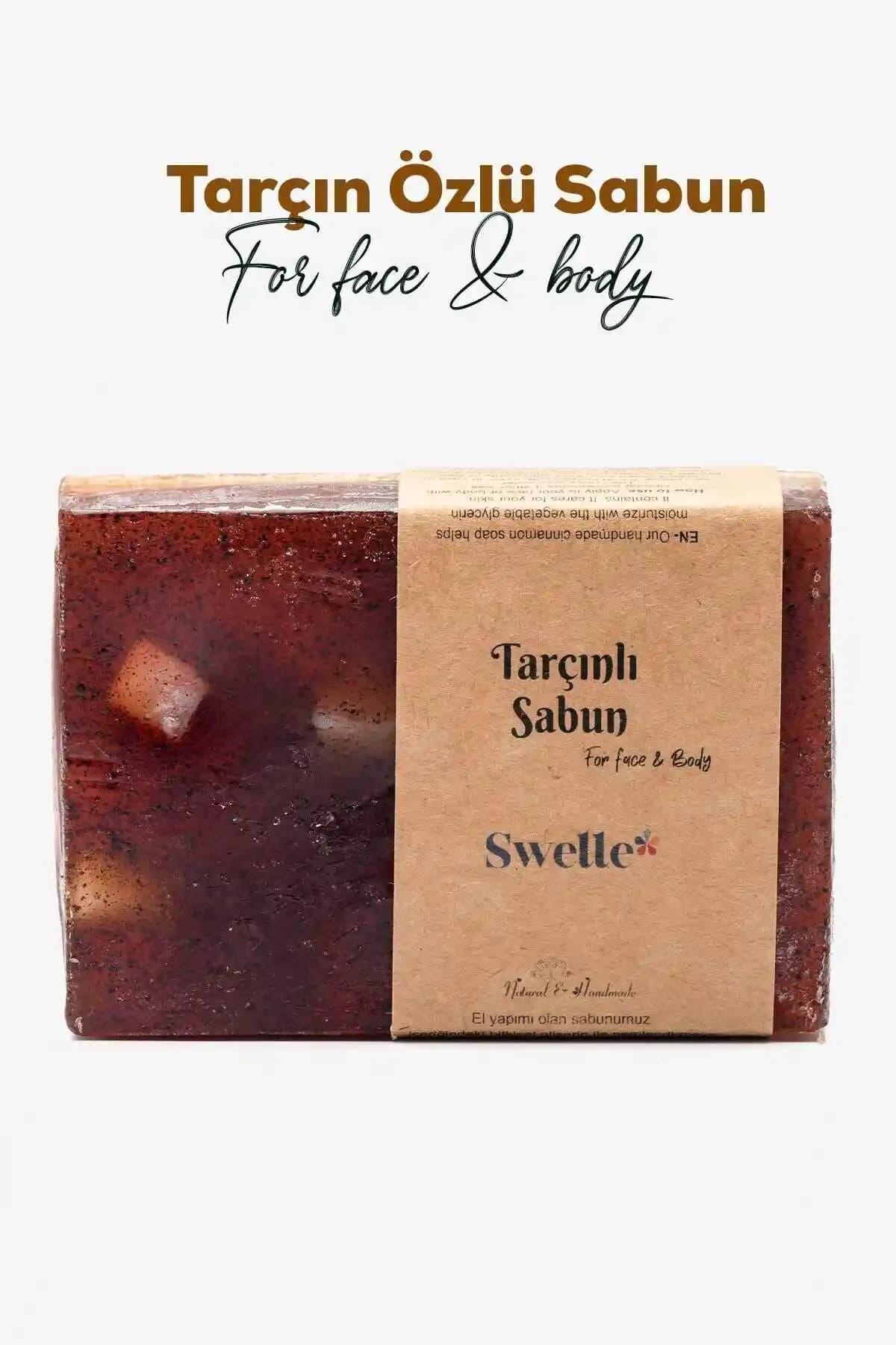 SWELLE Tarçın Özlü Doğal Gliserinli El Yapımı Sabun ile Nazik ve Etkili Cilt Bakımı