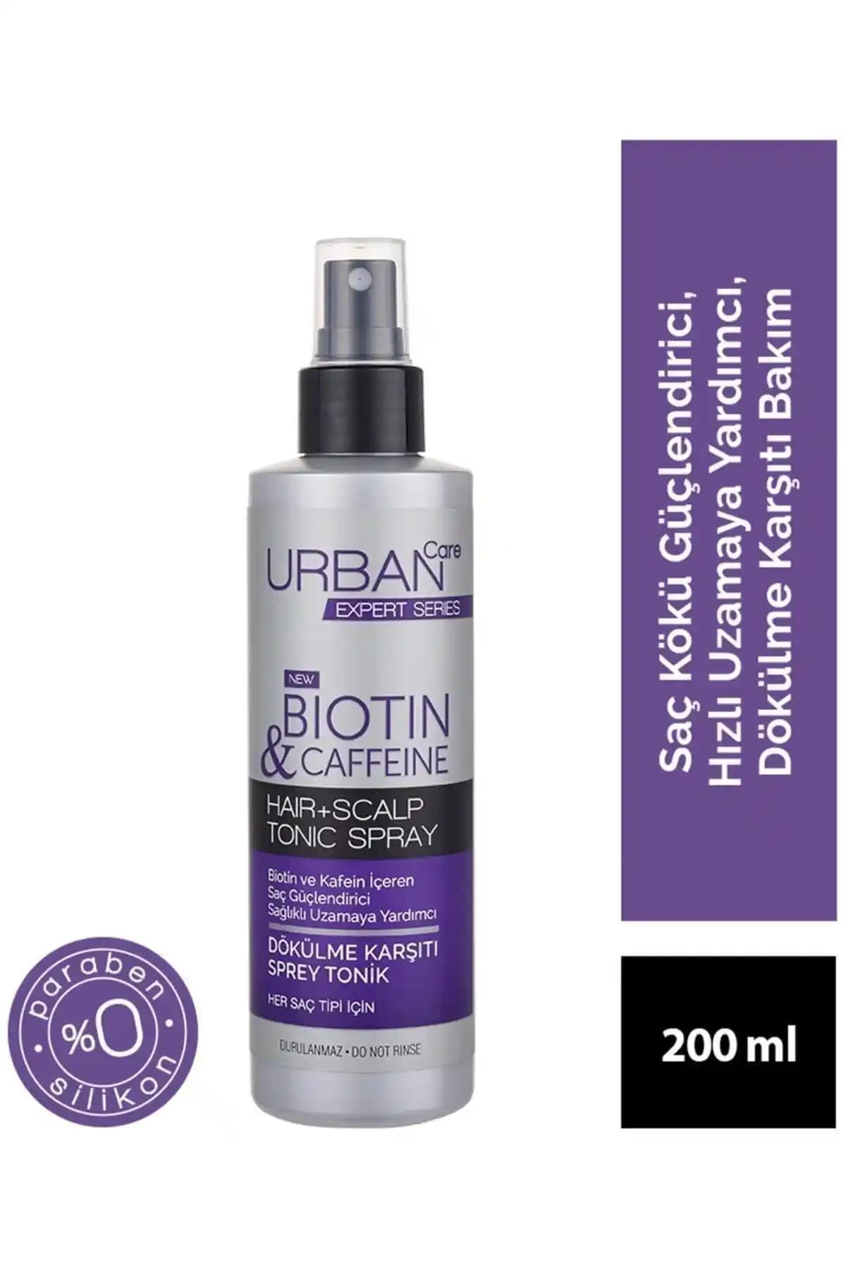 Urban Care Biotin & Kafein Tonik ile Saç Köklerini Güçlendirin ve Yenileyin