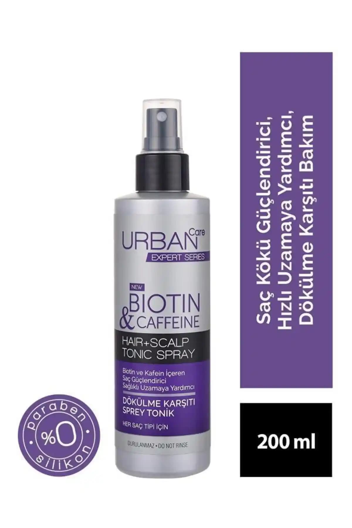 Urban Care Biotin ve Kafein İçeren Dökülme Karşıtı Saç Toniği ile Saç Sağlığını Destekleyin