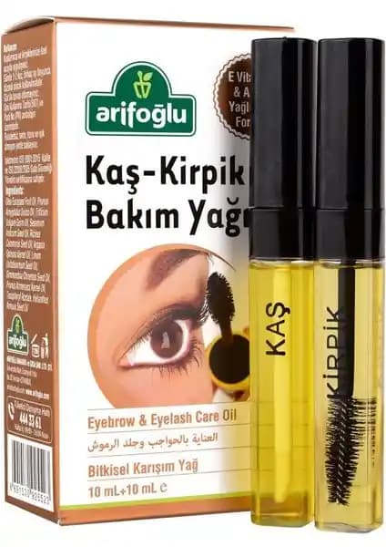 Arifoğlu 20 ml Kaş ve Kirpik Bakım Yağı Doğal İçeriklerle Güçlendirilmiş Bakım Çözümü