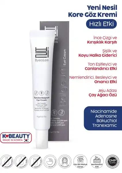 BeyeoLee Balgeum Jeju Bakuchiol Göz Çevresi Kremi: Yenilikçi ve Doğal Göz Bakım Çözümü