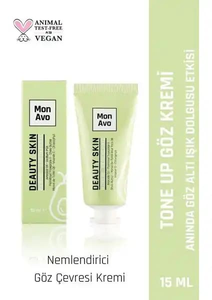 Deauty Skin Monavo Göz Bakım Kremi Doğal İçeriklerle Gençlik ve Canlılık Sağlar