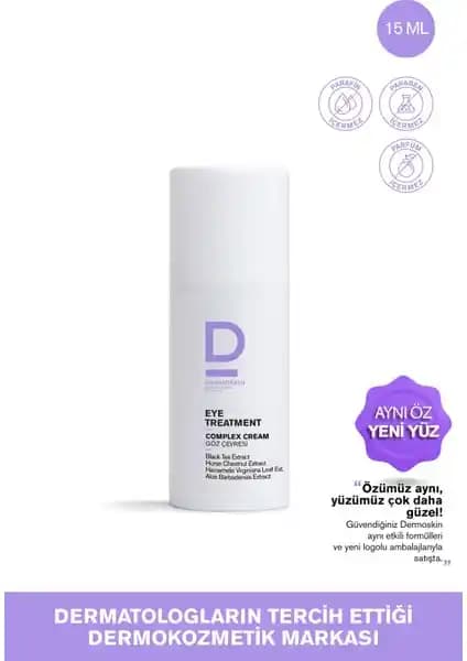 Dermoskin Göz Çevresi Bakım Kremi: Antioksidan ve Kolajen Destekli Göz Bakım Çözümü