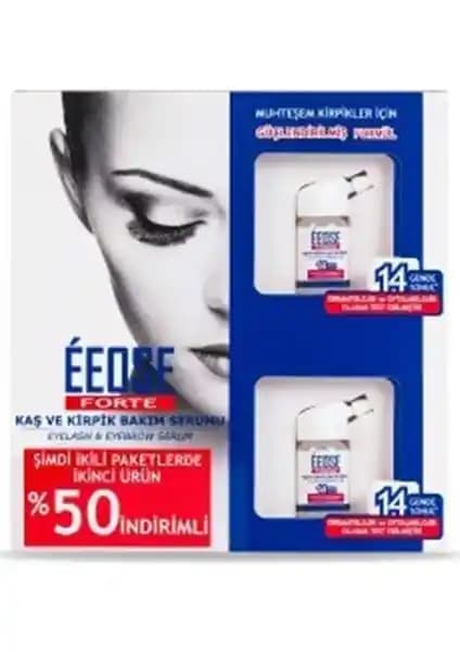 Eeose Forte Kirpik Uzatıcı Serum 2'li Fırsat Paketi Göz ve Kaş Bakımında Etkili Çözüm