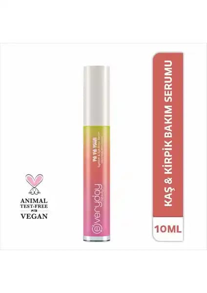 Everyday Beauty Va Va Voom Kirpik ve Kaş Serumu: Doğal İçeriklerle Güçlü ve Dolgun Görünüm