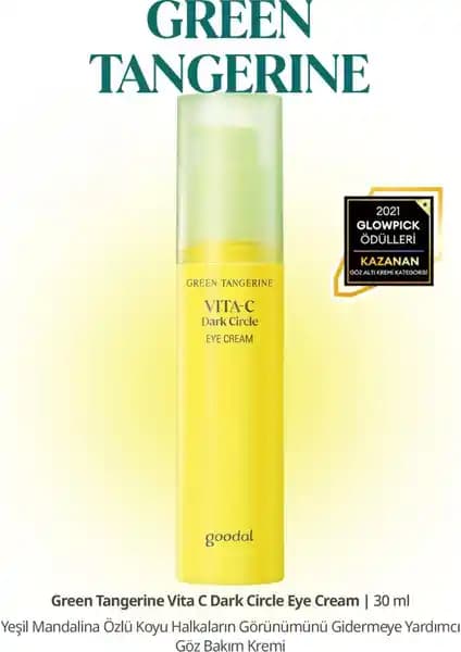 Goodal Tangerine Vita C Dark Circle Göz Kremi: Güçlü ve Yenilikçi Göz Bakım Ürünü