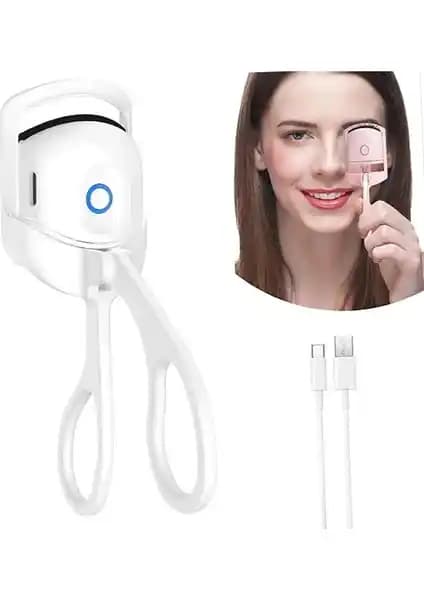 Halvey Taşınabilir Şarjlı Kirpik Kıvırıcı ile Günlük Makyajda Hızlı ve Güvenli Sonuçlar