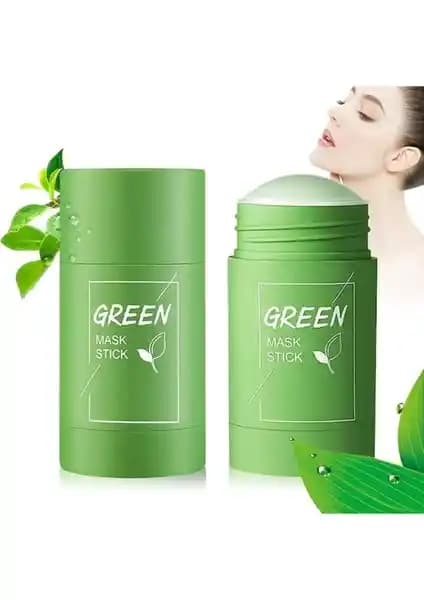 Halvey Yeşil Çay Özlü Siyah Nokta ve Sivilce Maskesi ile Temiz ve Parlak Cilt Sağlama