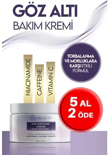 Hbeauty Göz Altı Bakım Kremi Morluklara ve Torbalara Karşı Etkili Çözüm