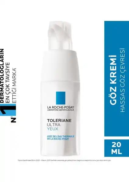 La Roche-Posay Toleriane Ultra Yeux Göz Kremi: Hassas Göz Çevresi İçin Güvenilir Bakım Çözümü