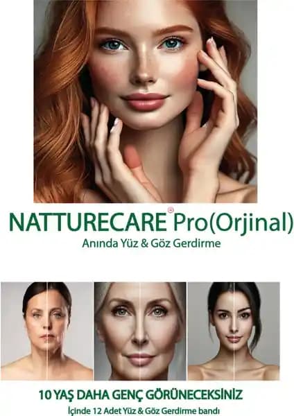 Natturecare Yüz, Kaş ve Boyun Gerdirme Bandı: Yenilikçi Medikal Kozmetik Çözümü