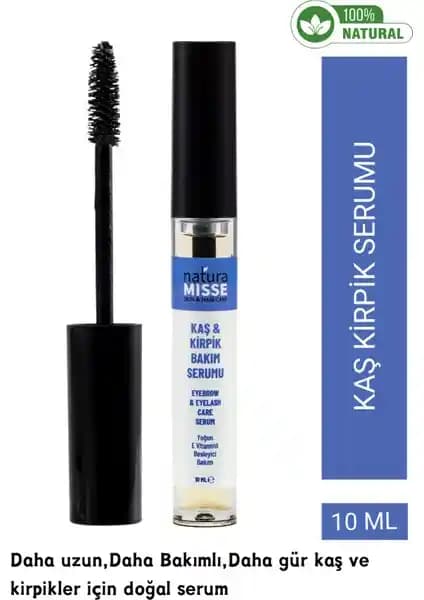Naturamisse Kaş ve Kirpik Bakım Serumu: Doğal İçeriklerle Güçlendirilmiş Güzellik Çözümü
