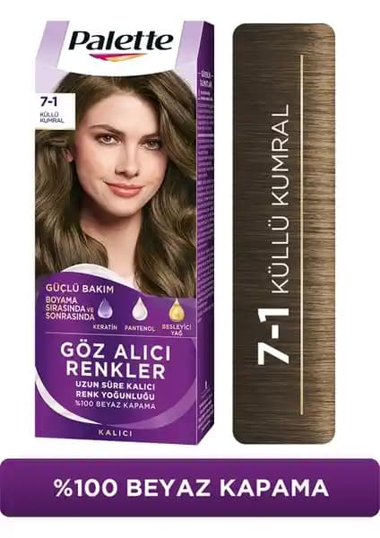 Palette Göz Alıcı Renkler ve Kalıcı Doğal Renkler Saç Boyası Karşılaştırması