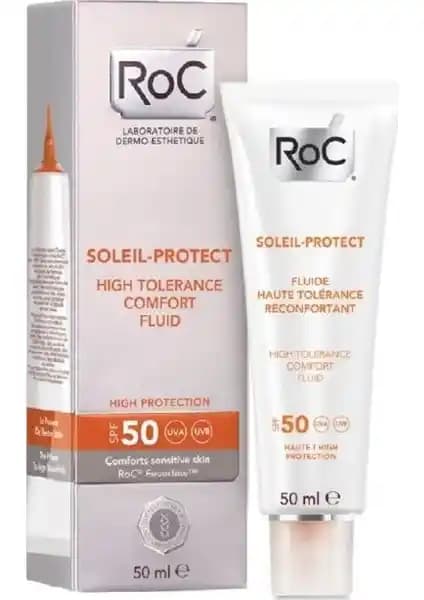 Roc Soleil Protéj Sensitive Yüz Güneş Kremi 50+ SPF Hassas ve Karma Ciltler İçin Güvenilir Koruma