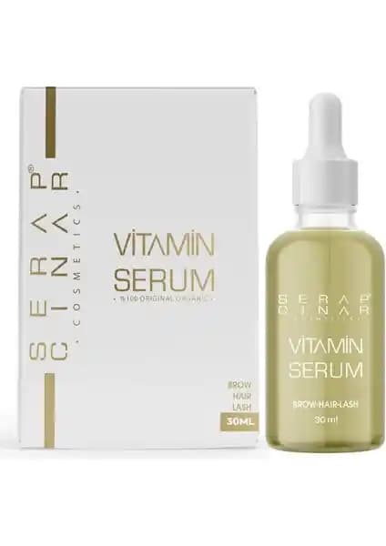 Serap Çınar Vitamin Serum: Saç ve Kaş Sağlığını Güçlendiren Doğal Çözüm