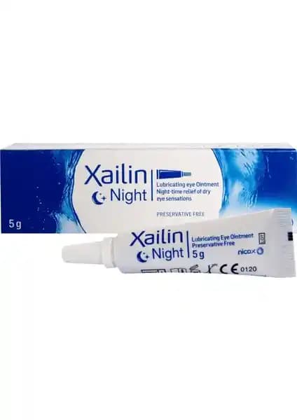 Xailin Night Göz Merhemi: Gece Göz Rahatlatıcı ve Nemlendirici Çözüm
