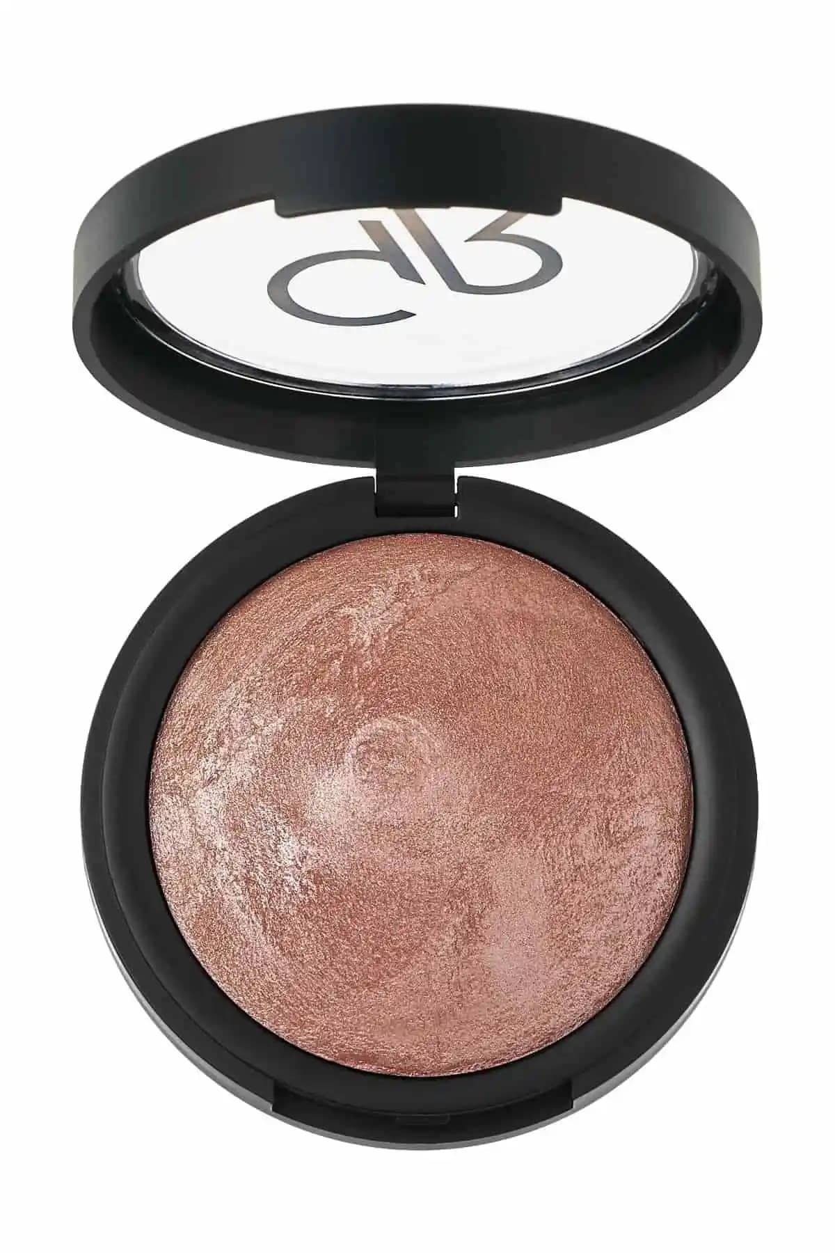 Golden Rose Baked Stardust No 106 Pembe Işıltılı Allık Doğal ve Parlak Görünüm İçin