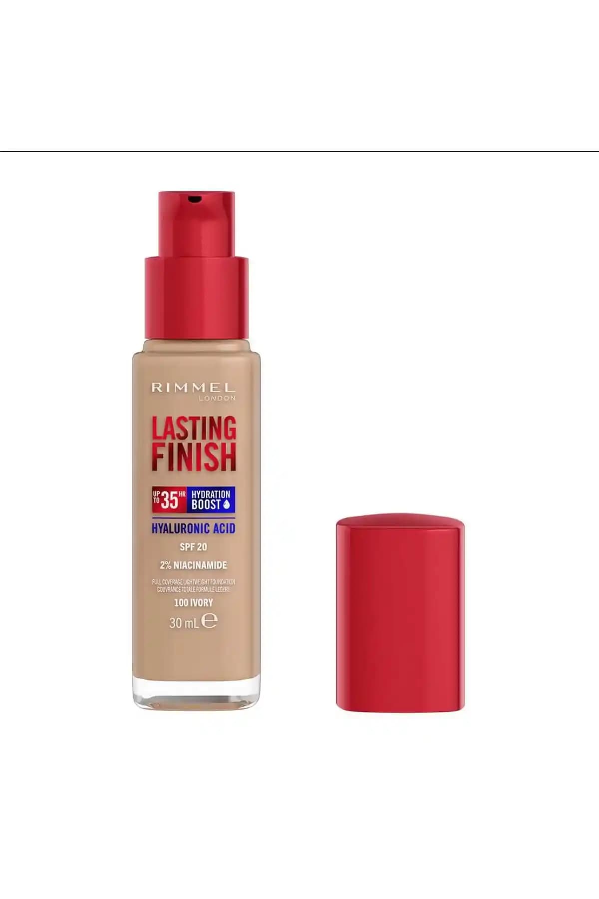 Rimmel London Lasting Finish Fondöten Karşılaştırması 100 Ivory ve 200 Soft Beige Özellikleri