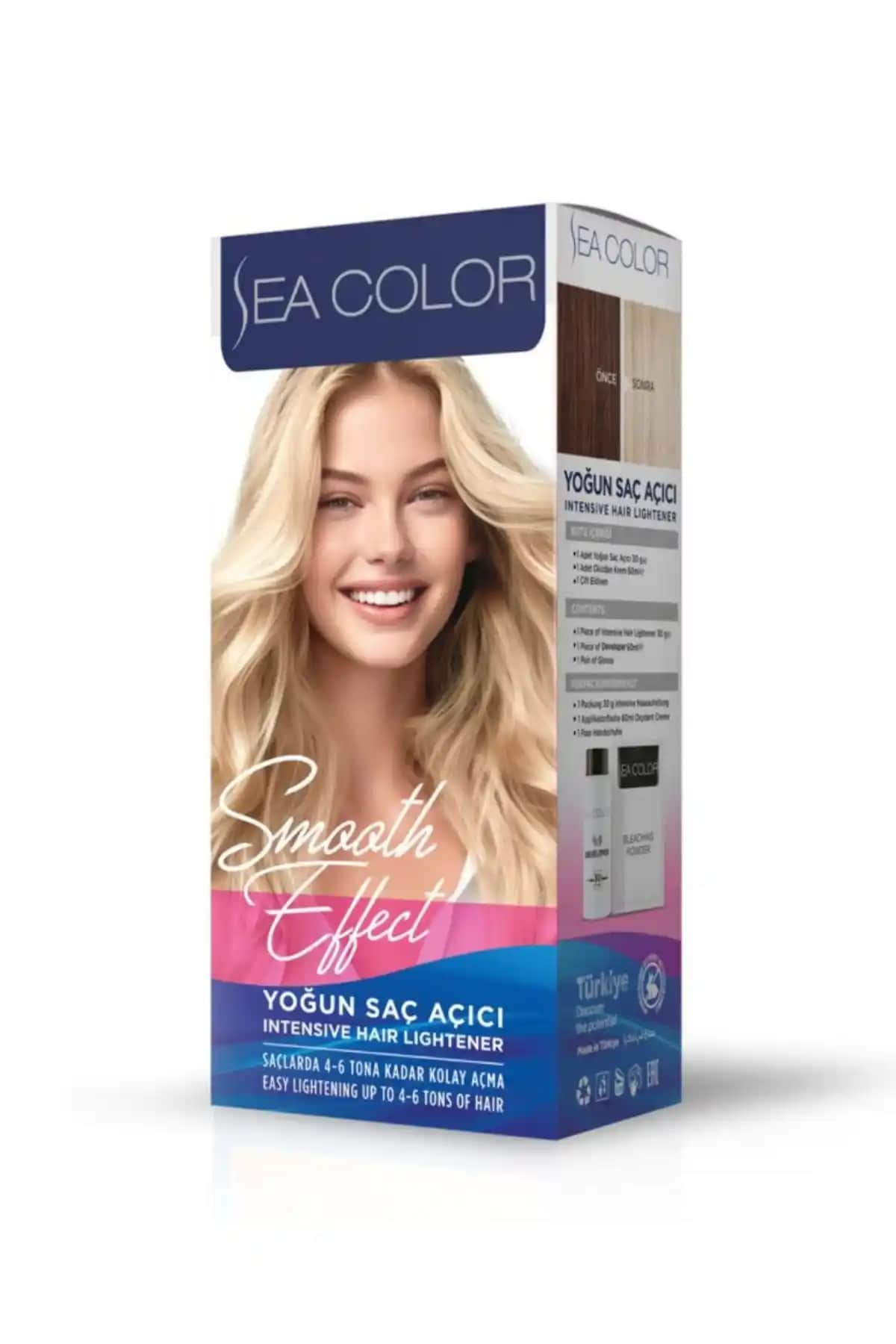 Sea Color Smooth Effect Yoğun Saç Açıcı ile Güvenli ve Etkili Saç Açma Deneyimi