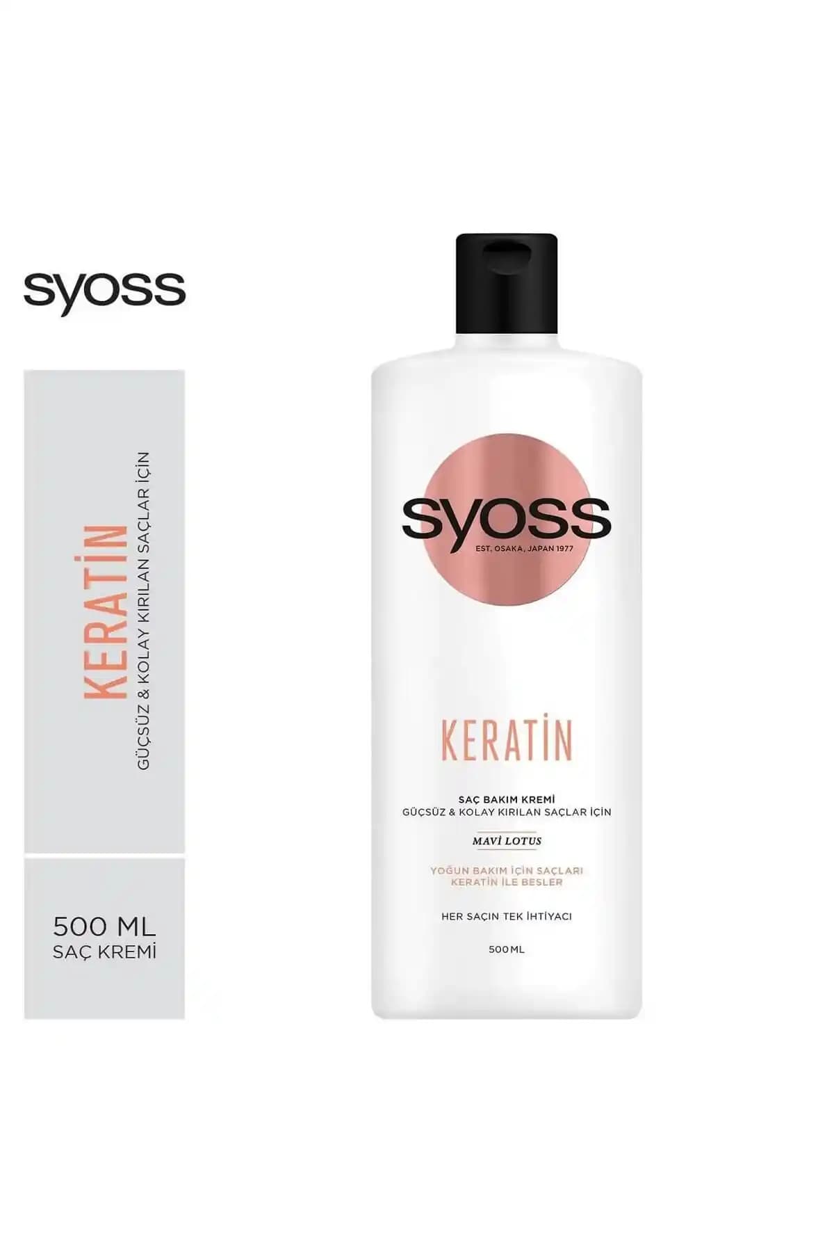 Syoss Keratin Mükemmelliği Saç Kremi: Sağlıklı ve Parlak Saçlar İçin Güçlü Bakım Çözümü