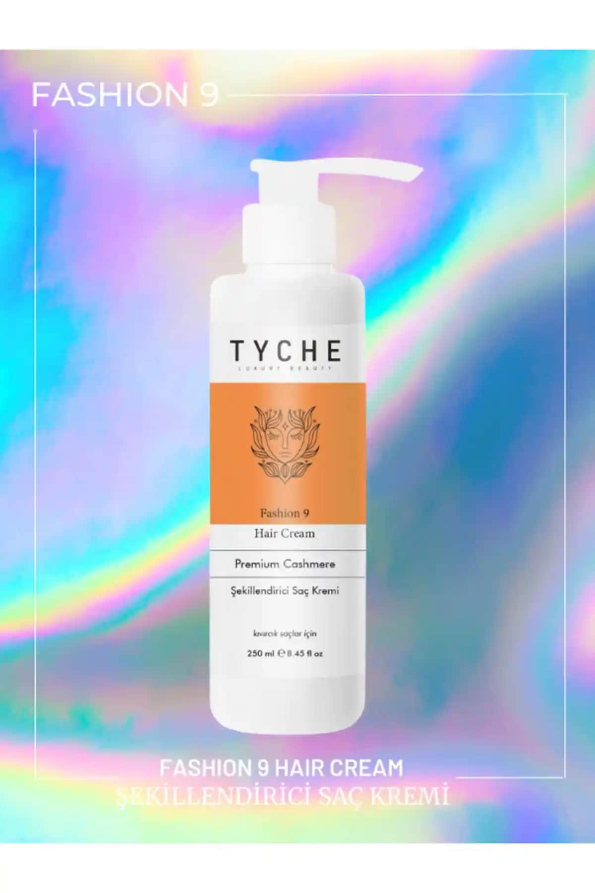 TYCHE LUXURY BEAUTY Durulanmayan Bukle Belirginleştirici ve Şekillendirici Saç Kremi 250 ml