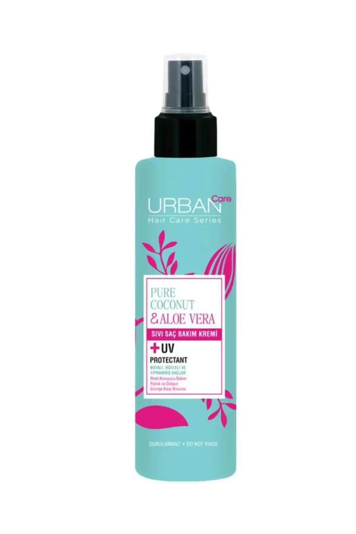 Urban Care Pure Coconut Aloe Vera Sıvı Saç Bakım Kremi Doğal ve Güçlendirici Formülüyle Saçlara Parlaklık Kazandırır